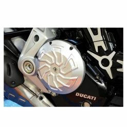 Promo ⭐ Various Parts Ducabike Clutch Cover Ducati Diavel 1260 Silver 🌟 -Ducabike Shop cco19e 2
