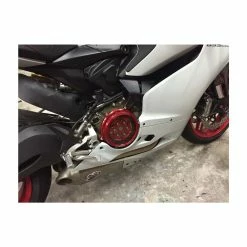 Outlet 🛒 Various Parts Ducabike Clear Clutch Cover Panigale 1199 Red 👏 -Ducabike Shop ducabike cc119901 coperchio rosso 2