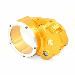 Flash Sale ❤️ Sprockets Ducabike Ccdv03 Clutch Cover Gold Silver 😀