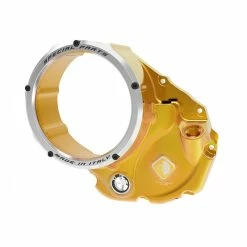 Hot Sale ⌛ Various Parts Ducabike 3d Evo Ccdv05 Clutch Cover Gold Silver 🎉
