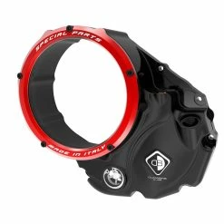 Flash Sale ✔️ Various Parts Ducabike 3d Evo Ccdv06 Clutch Cover Black Red 🎁