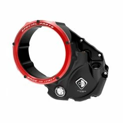Cheapest 🎁 Sprockets Ducabike 3d Evo M937 Clutch Cover Black Red ✨