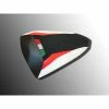 Discount 🌟 Saddles Ducabike Sfv2 Passenger Seat Cover Black Red White 🎉 -Ducabike Shop ducabike csv4pc01 biancorosso