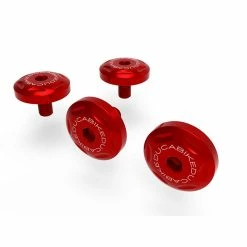Hot Sale 😀 Ducabike Kvt01 Mtsv4 Windshield Screws Red 🧨
