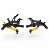 Hot Sale 🌟 Rear Set Controls Ducabike Adjustable Rearset Ducati Streetfighter V4 Gold 🌟
