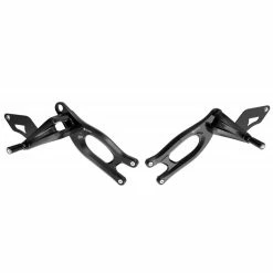 Discount 😉 Rear Set Controls Ducabike Ppm93701d Passenger Footpeg Black 🔥