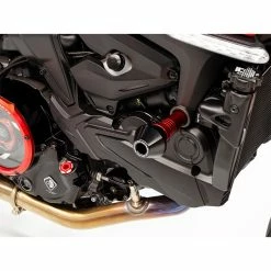 Best Pirce ⌛ Ducabike Ptm04 Frame Protection Black Red 👏 -Ducabike Shop ducabike ptm04 rosso 2