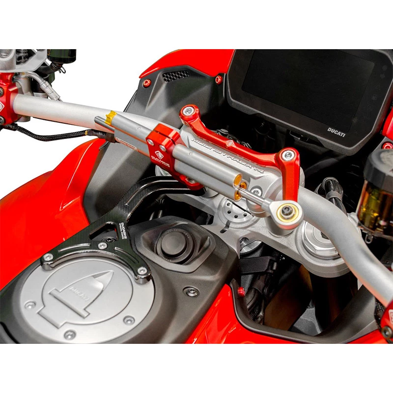 Promo ⭐ Ducabike Sas16 Kit Mount Steering Damper Red ⌛ 4 Promo ⭐ Ducabike Sas16 Kit Mount Steering Damper Red ⌛ - Image 2