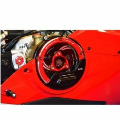 Buy ⭐ Engine Ducabike Clutch Cover Protection Ducati V4/v4s 🥰 -Ducabike Shop ducabike sli05d protezione frizione 1