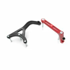 Brand new 🛒 Various Parts Ducabike Sas10 Kit Mount Steering Damper Red 🎁