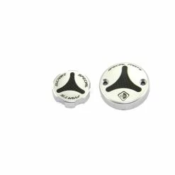 Hot Sale ⌛ Various Parts Ducabike Tls01 Fluid Tank Caps Silver ⭐