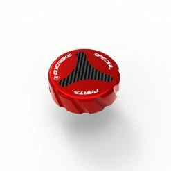 Promo 🤩 Various Parts Ducabike Tra01 Water Radiator Cap Cover Red ✨