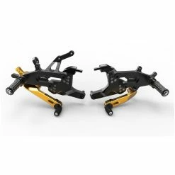 Coupon 😀 Rear Set Controls Ducabike Adjustable Rearset Sbk Panigale V4 Gold 😉